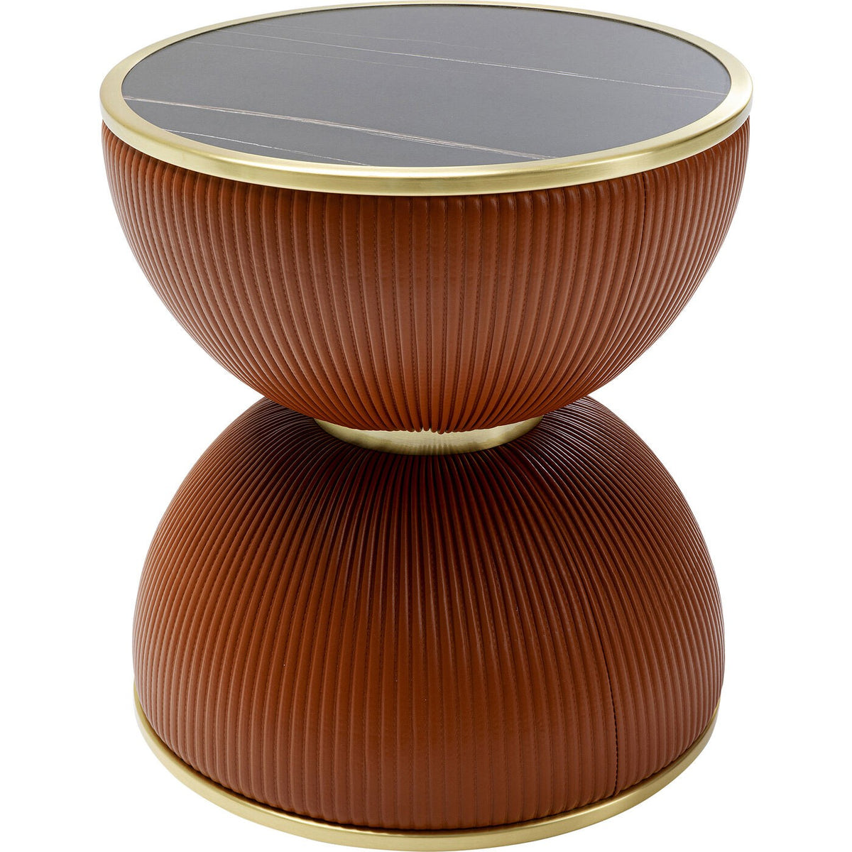 Kare Design Bijzettafel Endless Vegas oranje 47cm