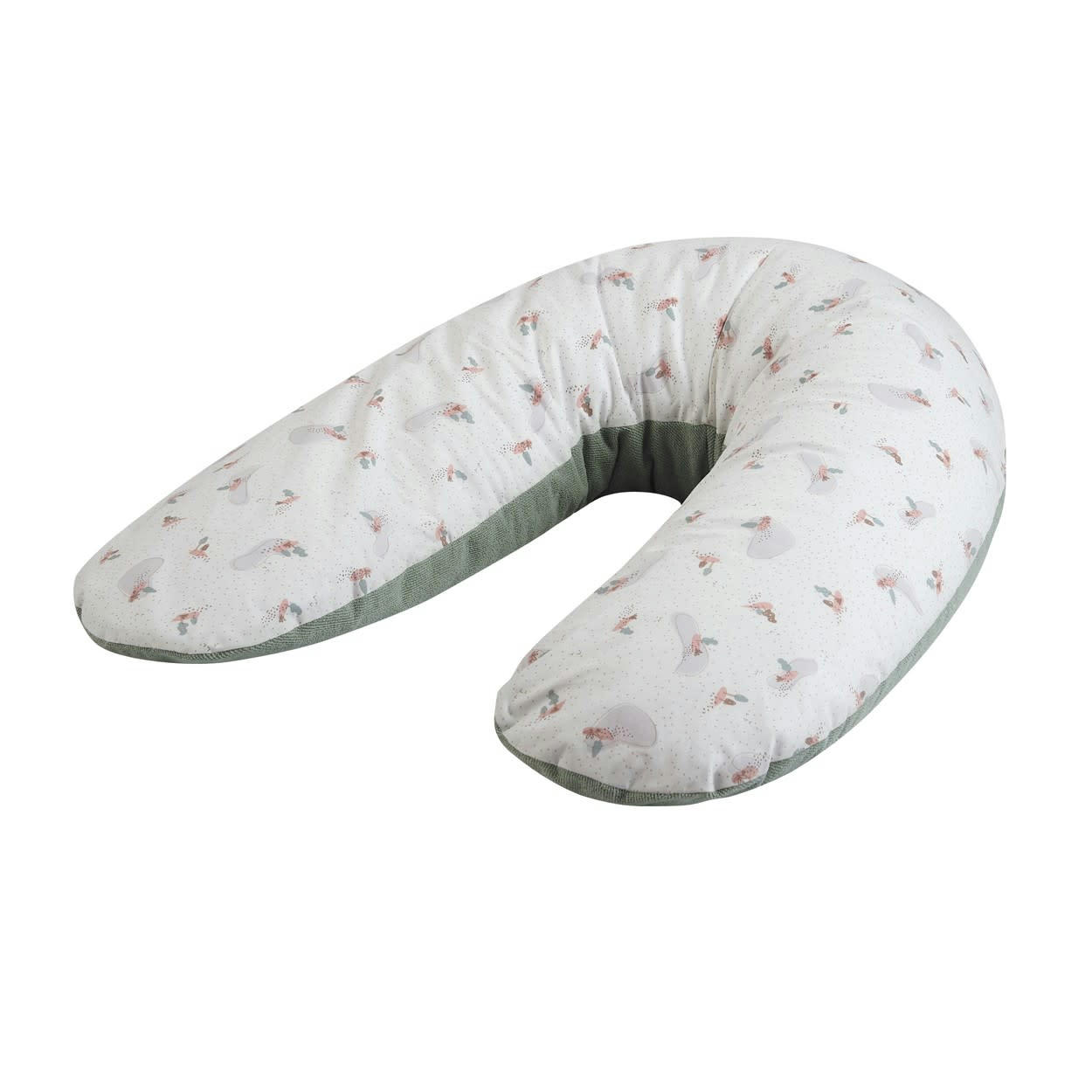 - Coussin de maternité et d'allaitement éponge vert sauge
