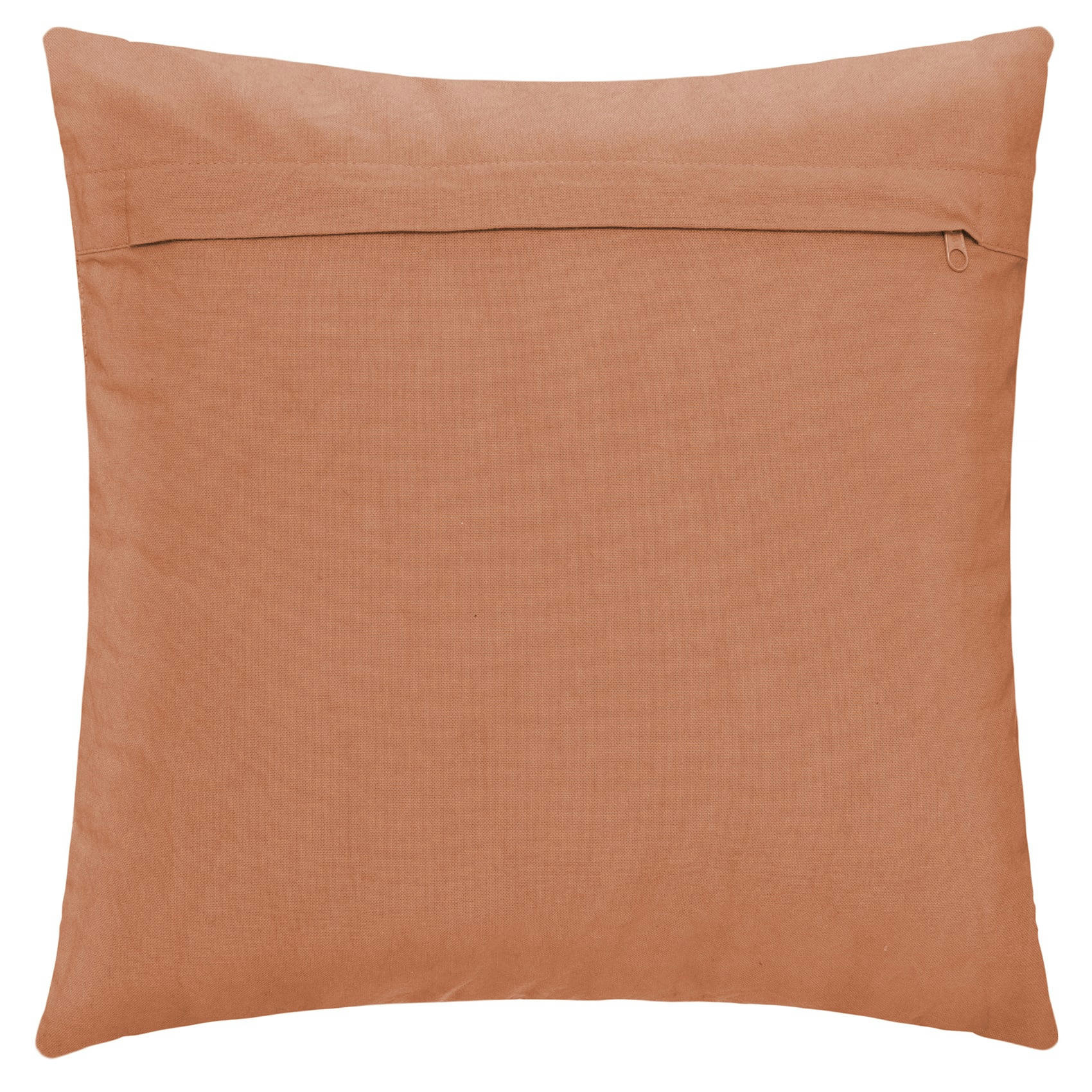 - Coussin esprit berbère coton terracotta 40x40 cm