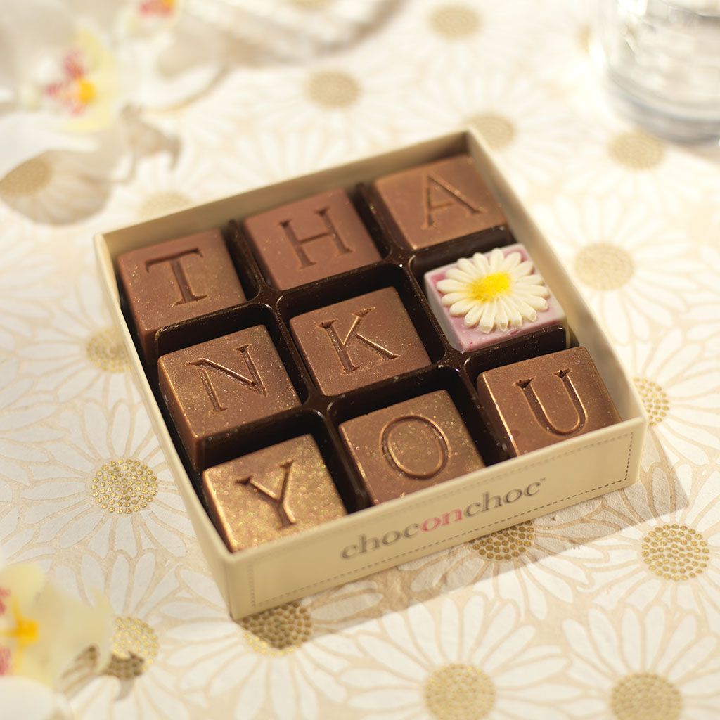 CHOC ON CHOC Thank You Chocolate Box