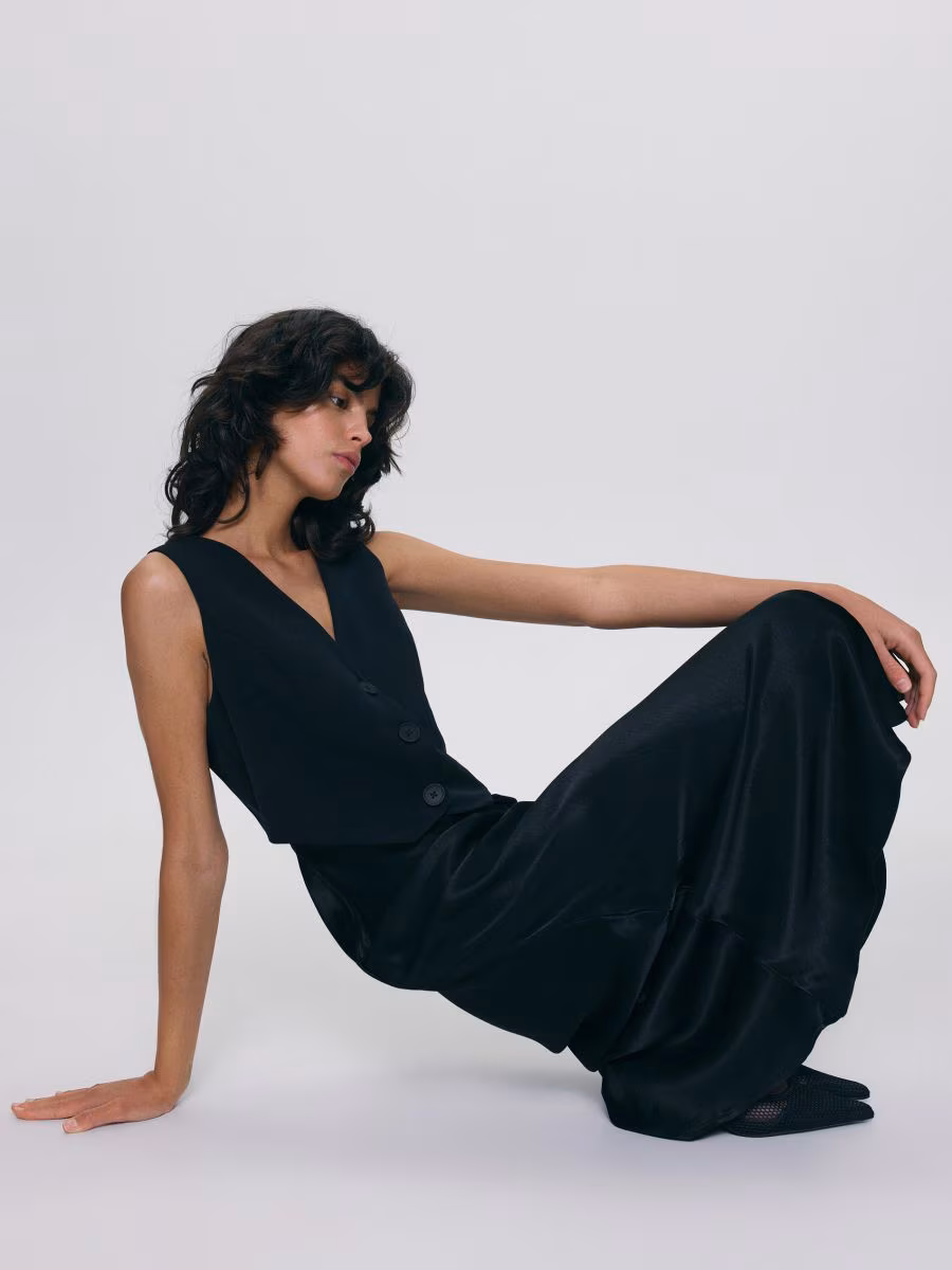 Viscose Rich Midi Dress