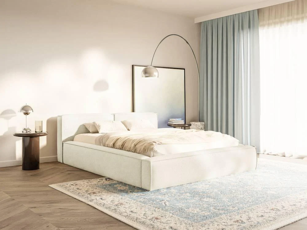 Bedframe Remera Slim chenille 160 x 200 cm