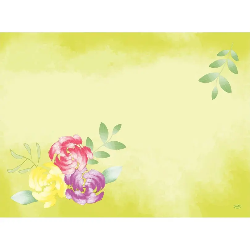 Tischset 100er-Set Soft Tropics