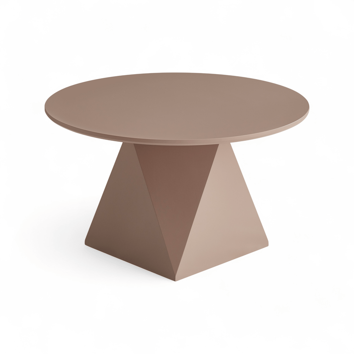 Furnhouse ronde salontafel Aura - Mokkamousse - Ø 80 cm