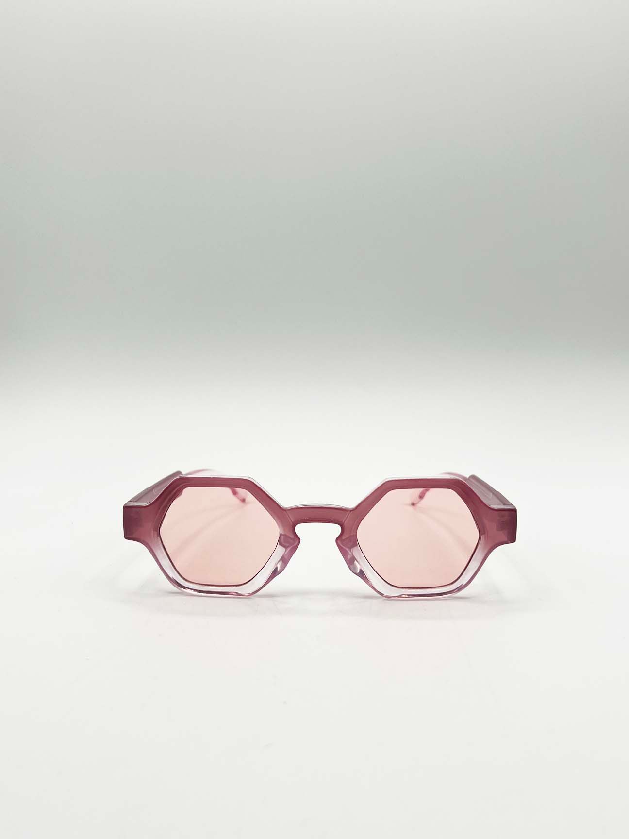 SVNX Round Hexagon Sunglasses