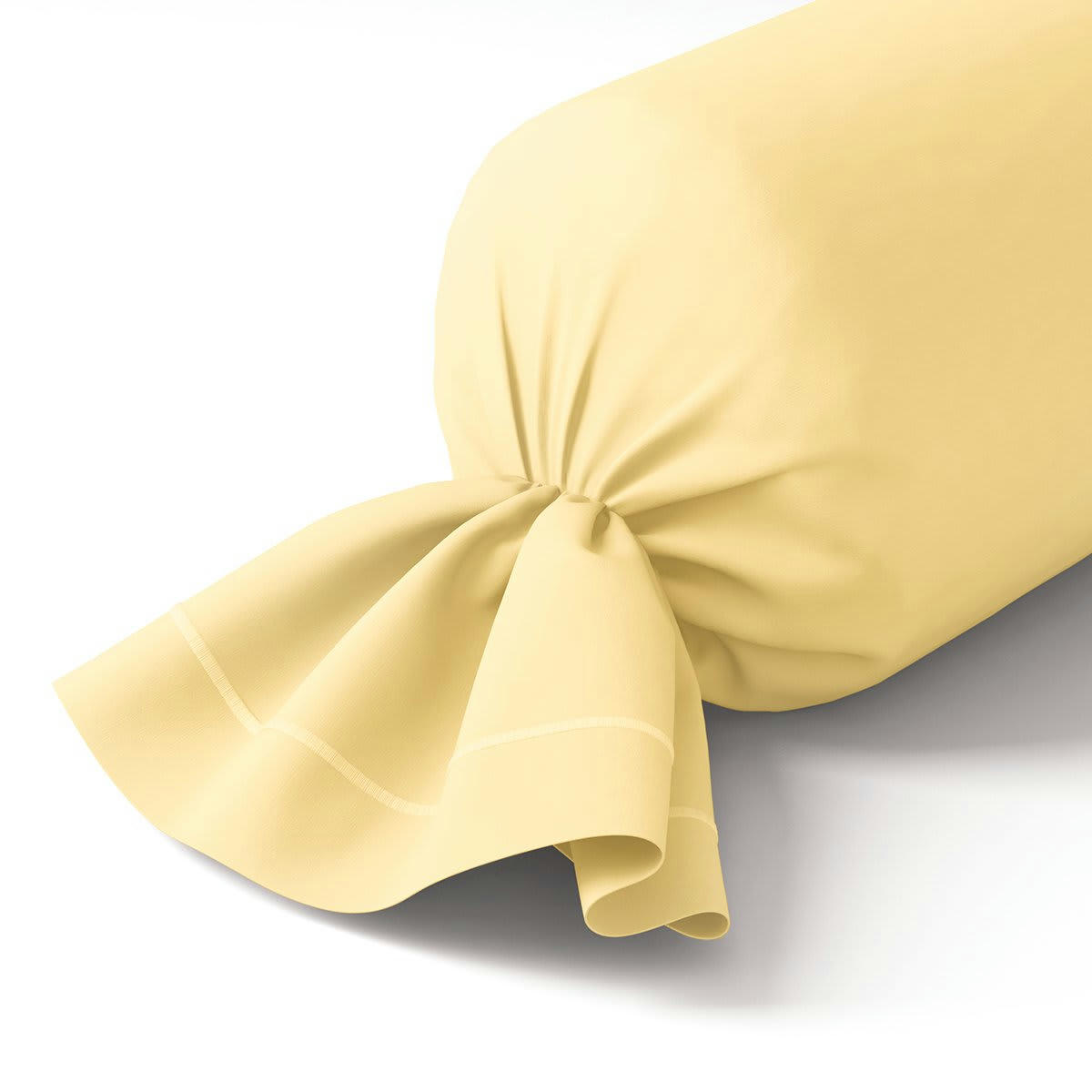 VEXIN - Taie de traversin coton pollen 43x210 cm