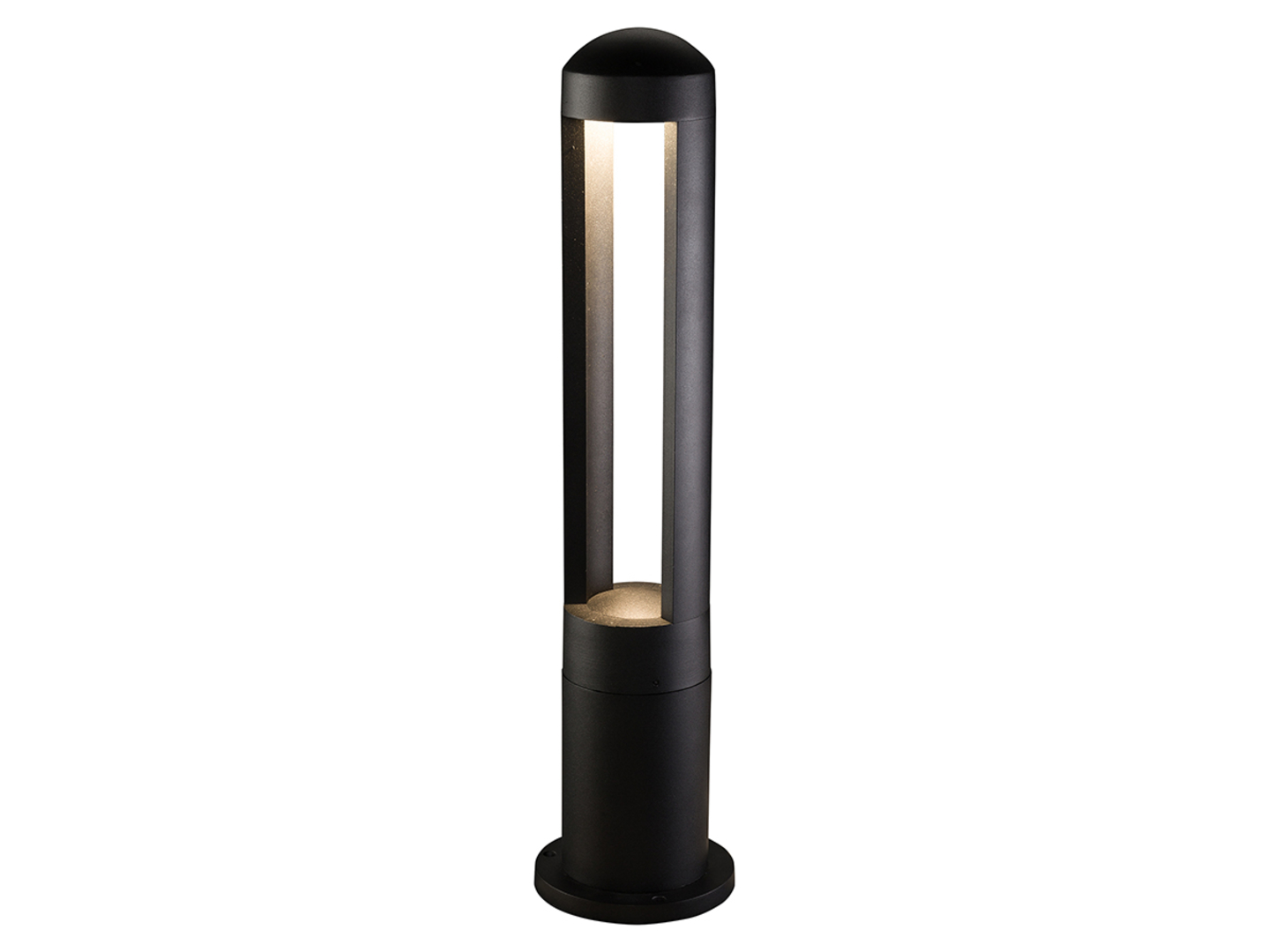 Lampa stojąca zewnętrzna Monterrey LED aluminiowa czarna