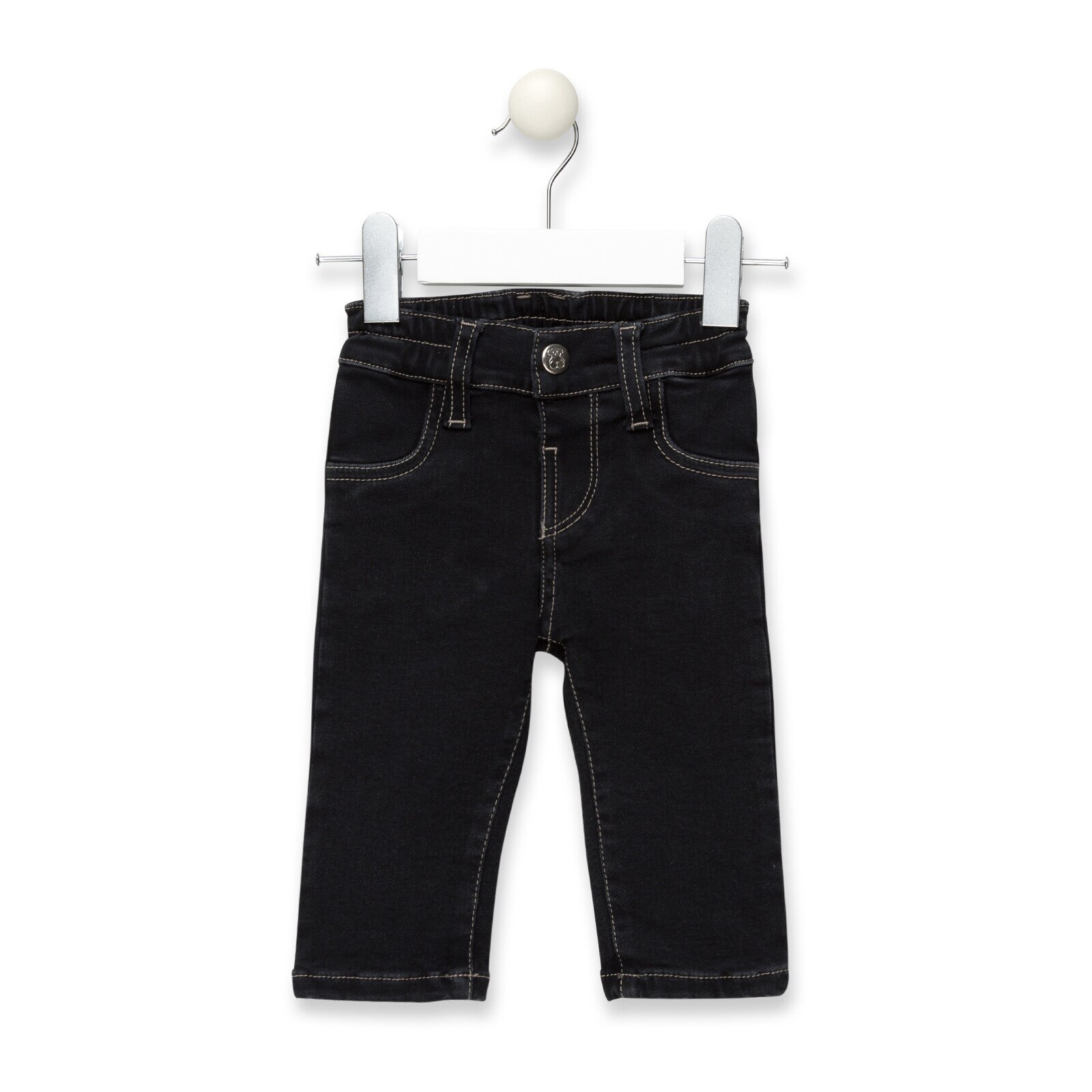 Jeans slim niño Pant Negro