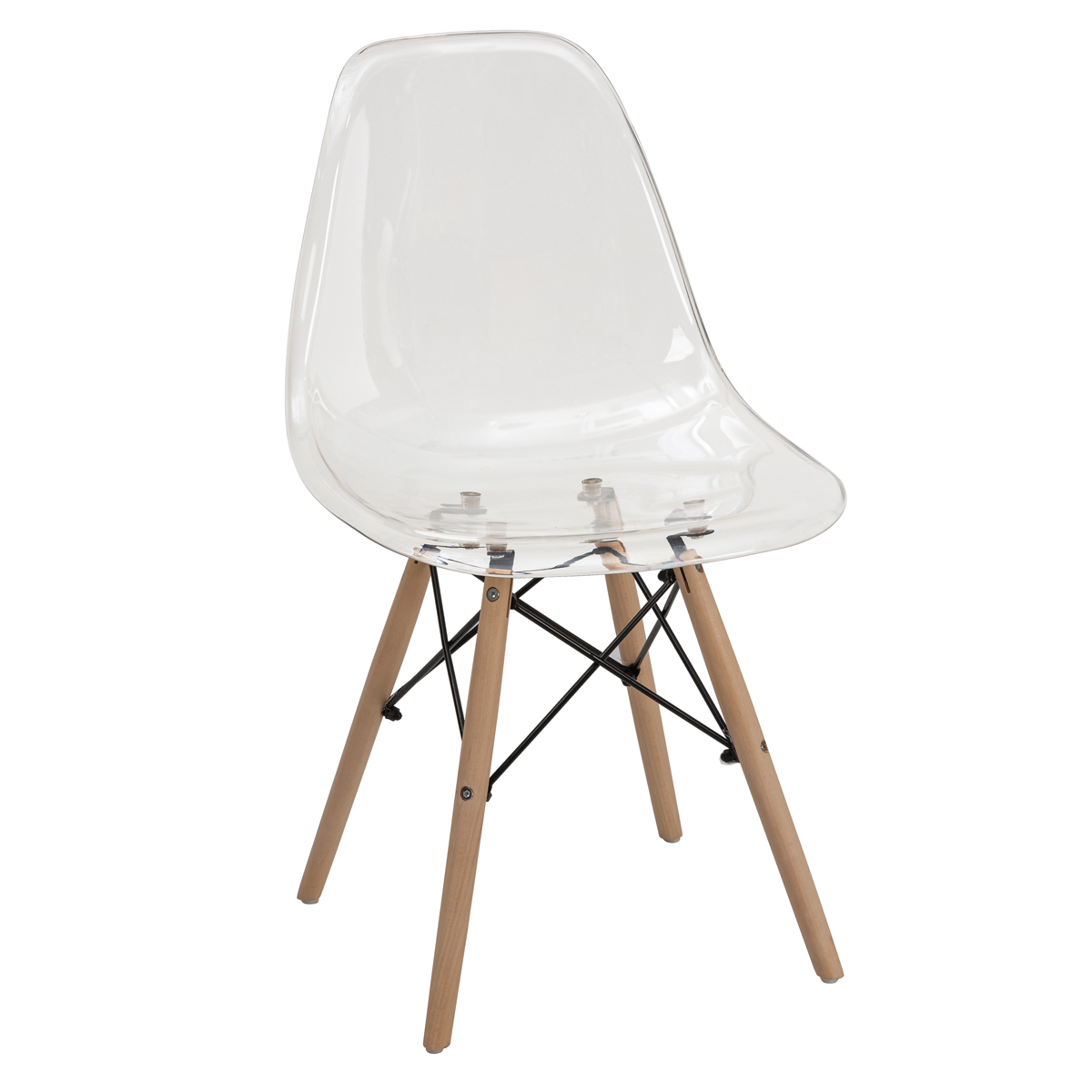 Cadeira Woody Transparente