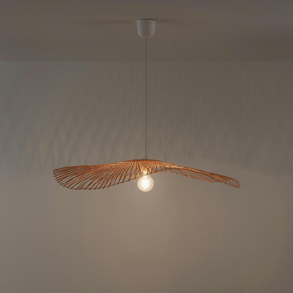 Suspension en bambou aérienne Ø70 cm, Ezia