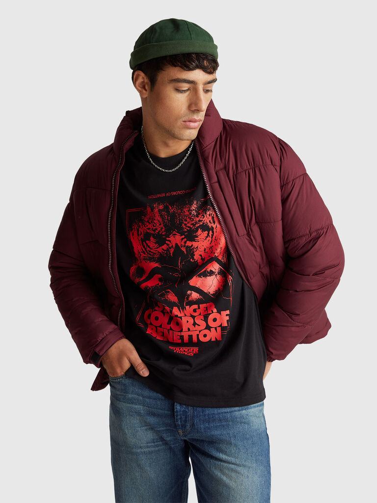 T-shirt with Stranger Things print