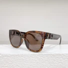 Dior Logo Round Sunglasses
