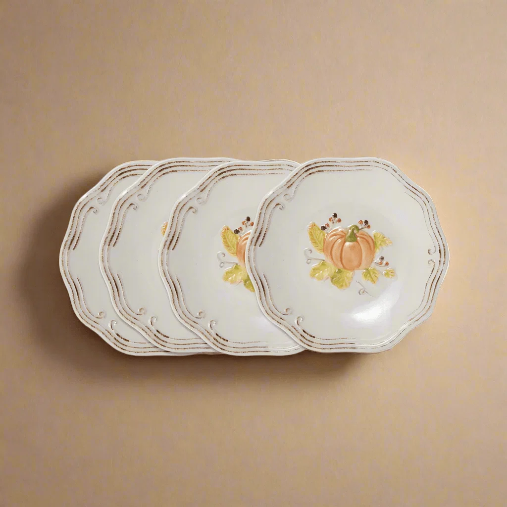 Plymouth Set of 4 Appetizer Plates