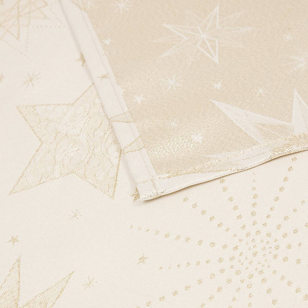 Nappe jacquard étoiles 140x360cm - feeric lights &christmas