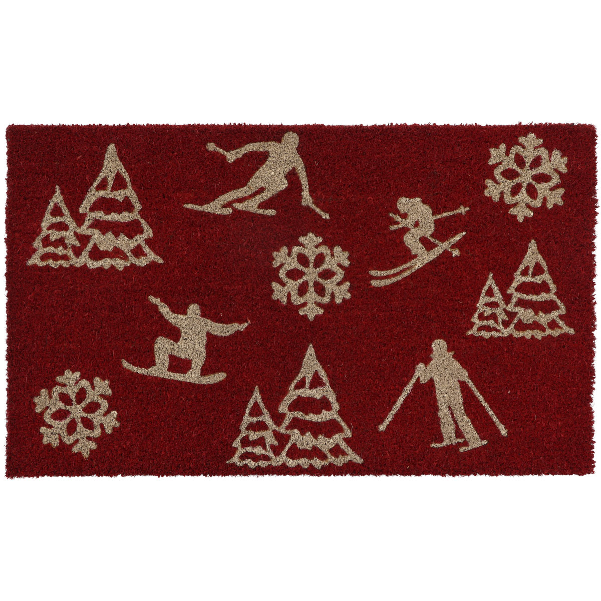 Tapete de entrada pista ski 45x75cm