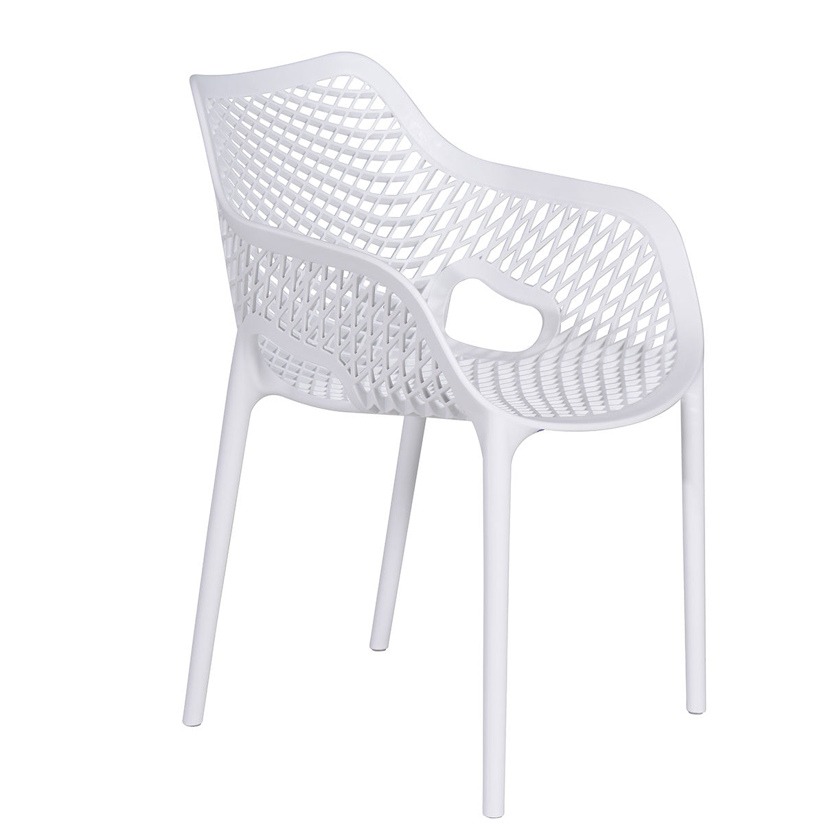 Garden Impressions tuinstoel Air XL wit stapelbaar