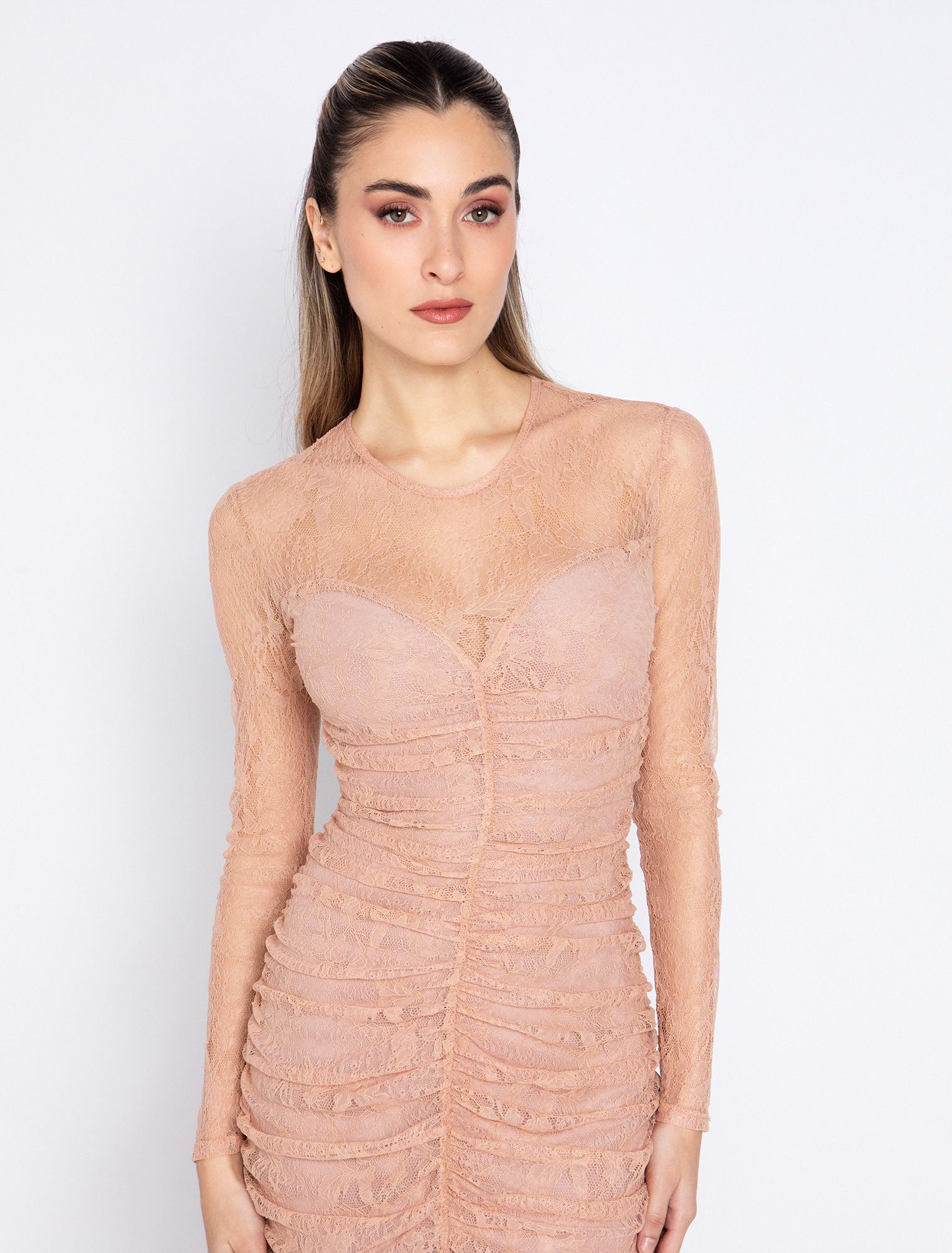 Maxi φόρεμα από δαντέλα