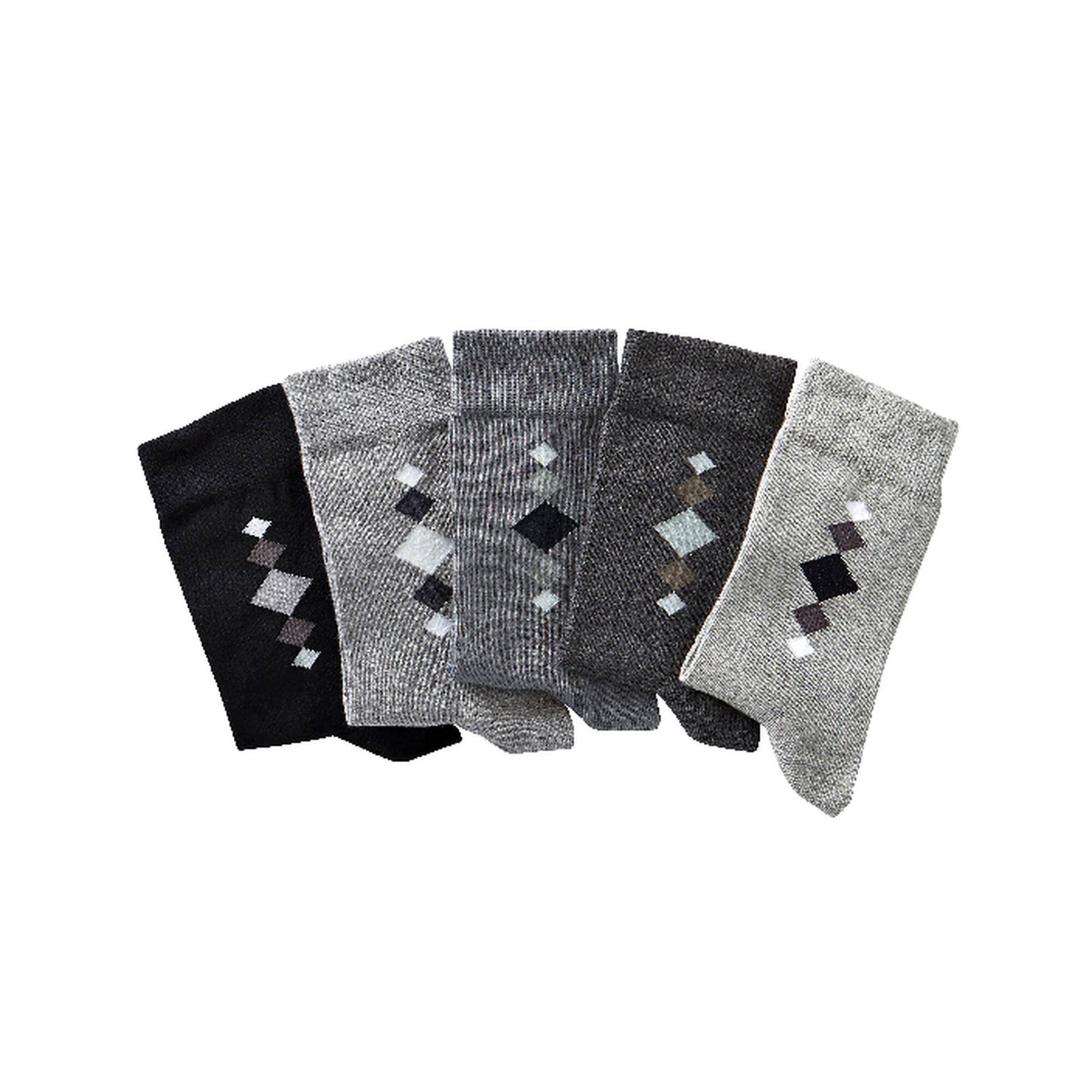 Mi-chaussettes fantaisie - lot de 5 paires