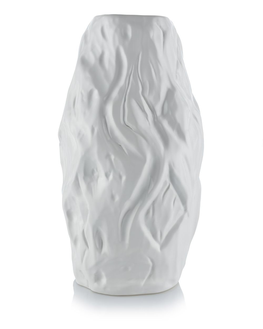 Wazon Louis White 29 cm, kolor biały
