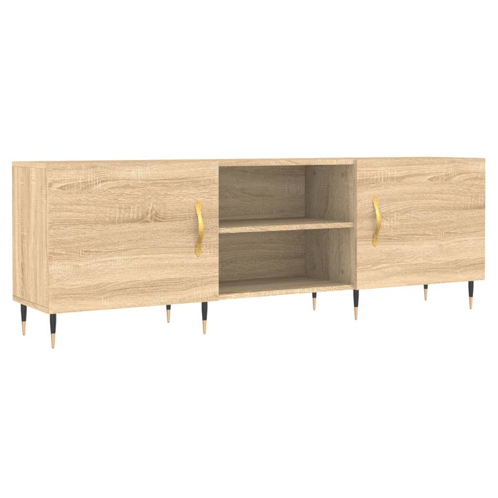 Szafka TV dąb sonoma 150x30x50 cm materiał drewnopochodny