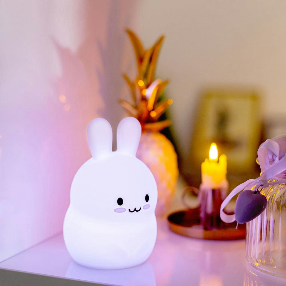 BUNNY LIGHT - Veilleuse lapin en silicone