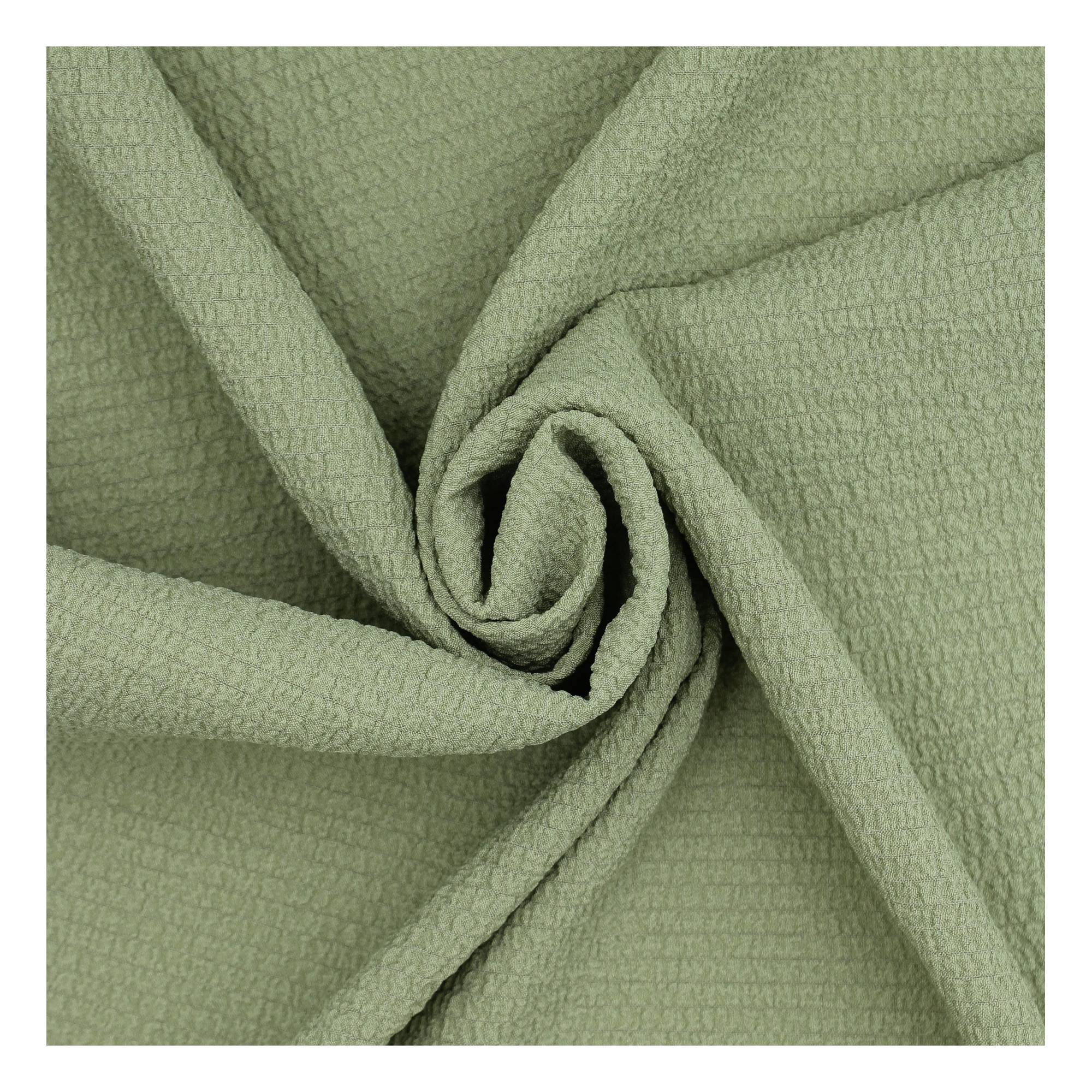 Stone Crinkle Plain Dyed Fabric by the Metre