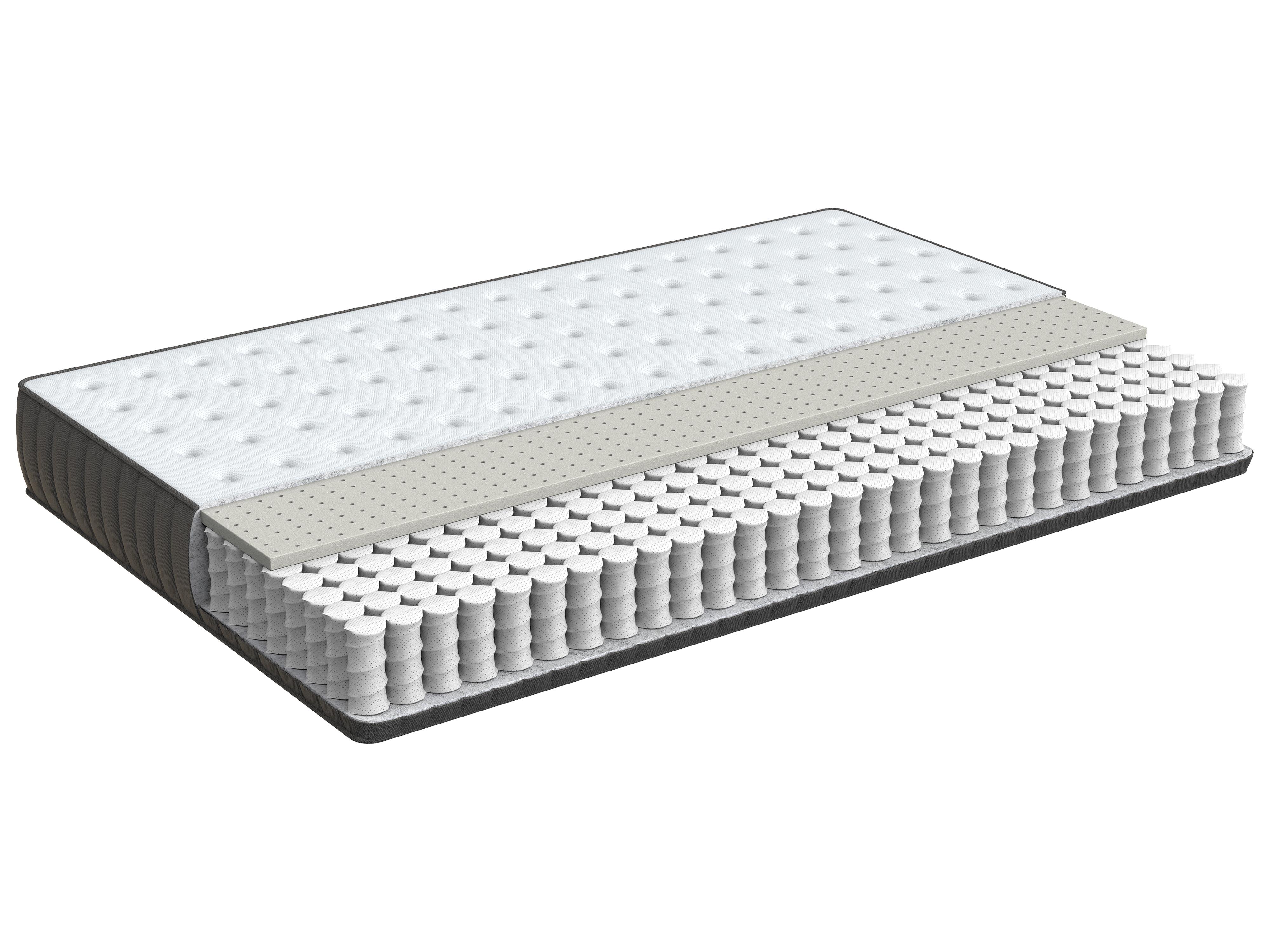 Latex Pocket Spring Mattress DREAM H3/4 Firm 80 x 200 cm (EU Small Single)