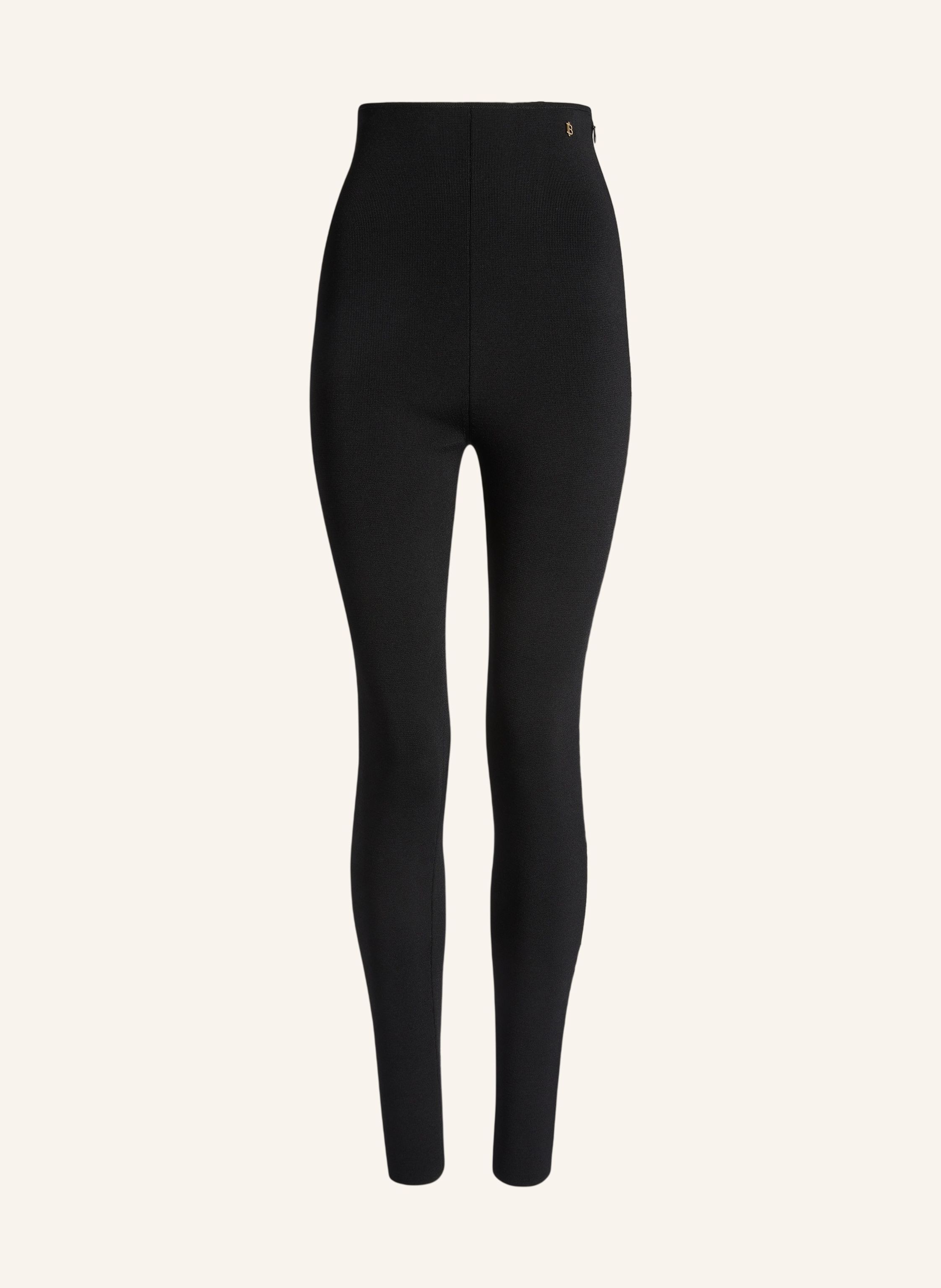 BALMAIN Hose mit hoher Taille aus Milano-Jersey