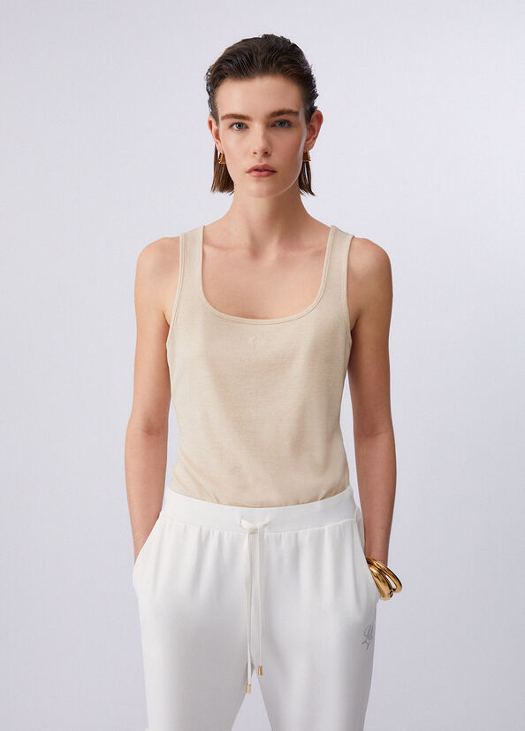 Top con logo monogram