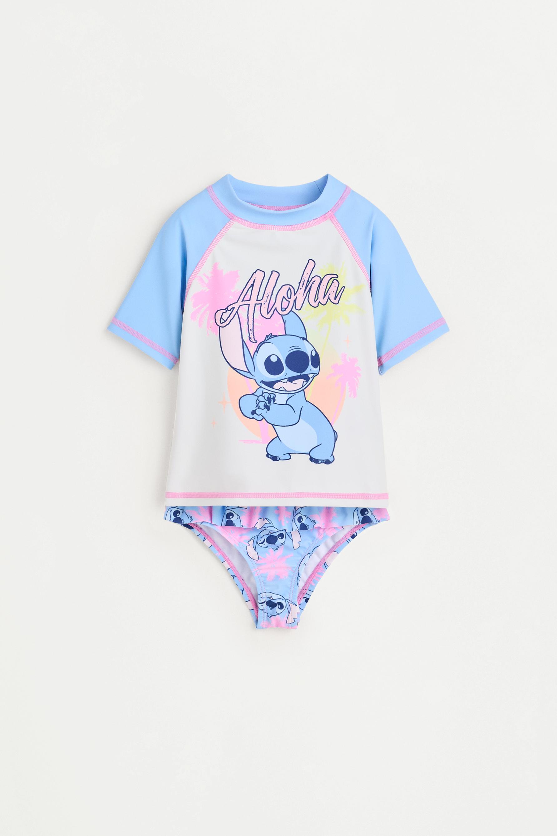 Set Stitch ©Disney bañador y camiseta de baño