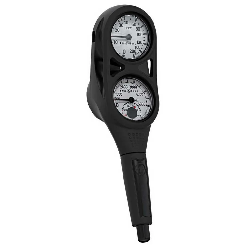 Aqualung Combo 2 Elements PG 300b Depth Gauge Console