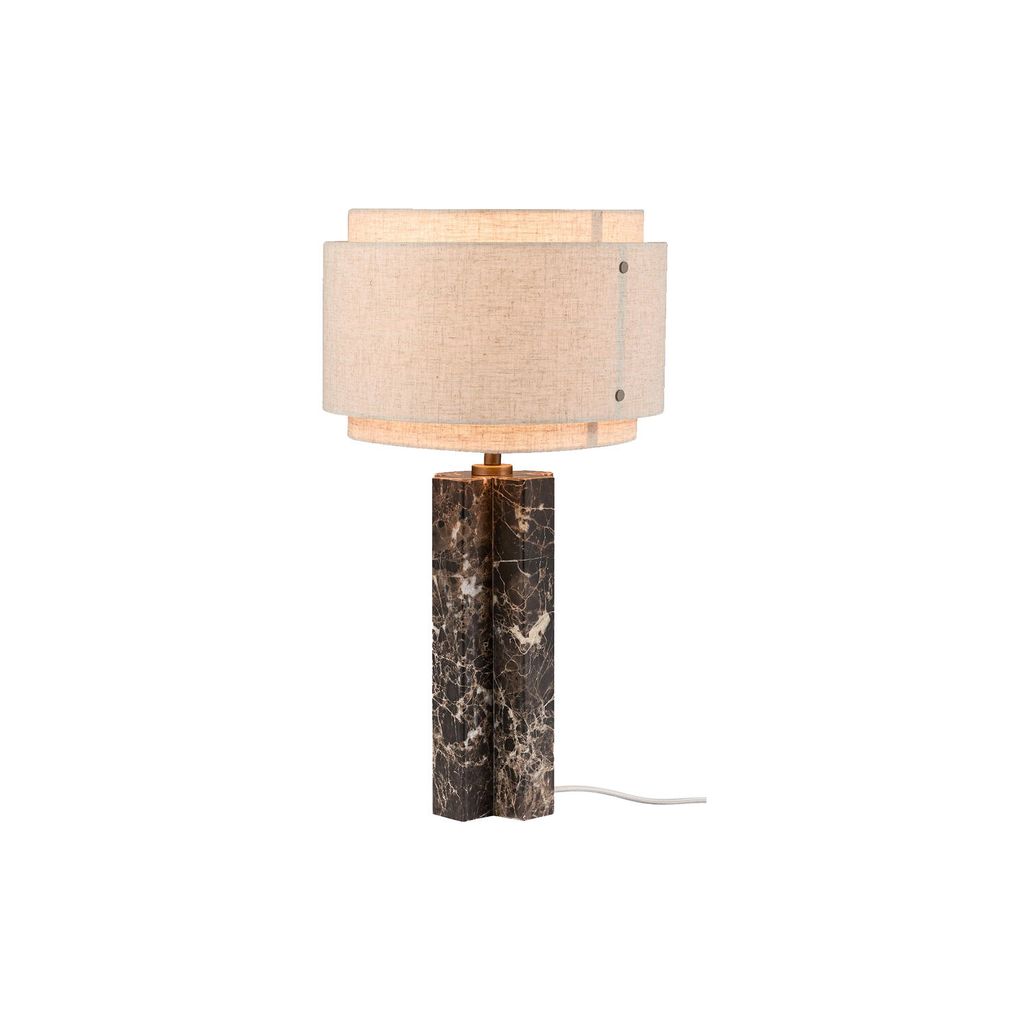 Takai Marble bordlampe, beige