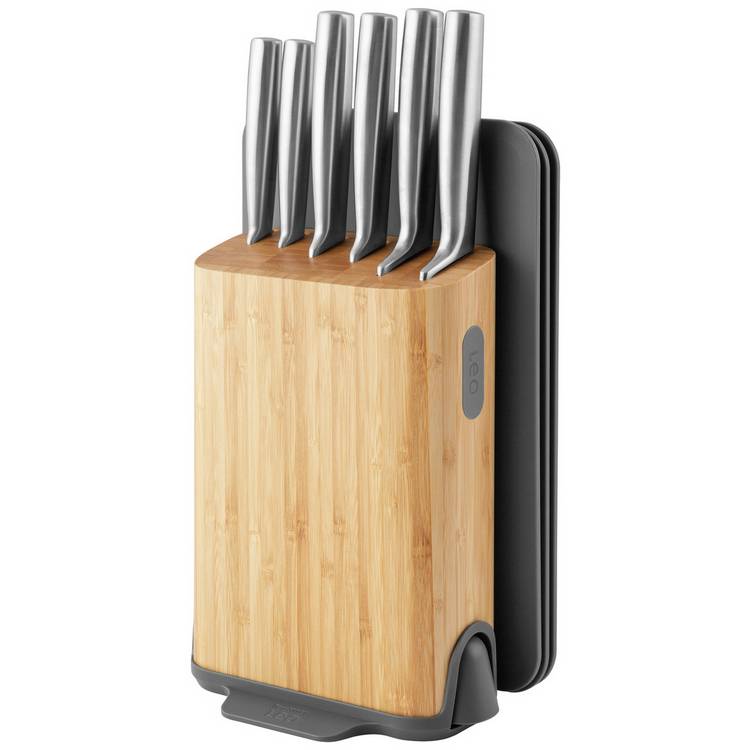 BergHOFF Leo Legacy 11 Piece Knife Block Set - Grey