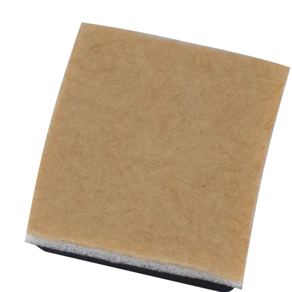 Befestigungssockel, 19x19mm selbstklebend schwarz 10 St.