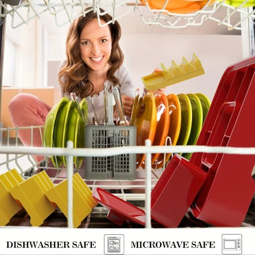 NNETM Taco Plate Set with 12 Holders