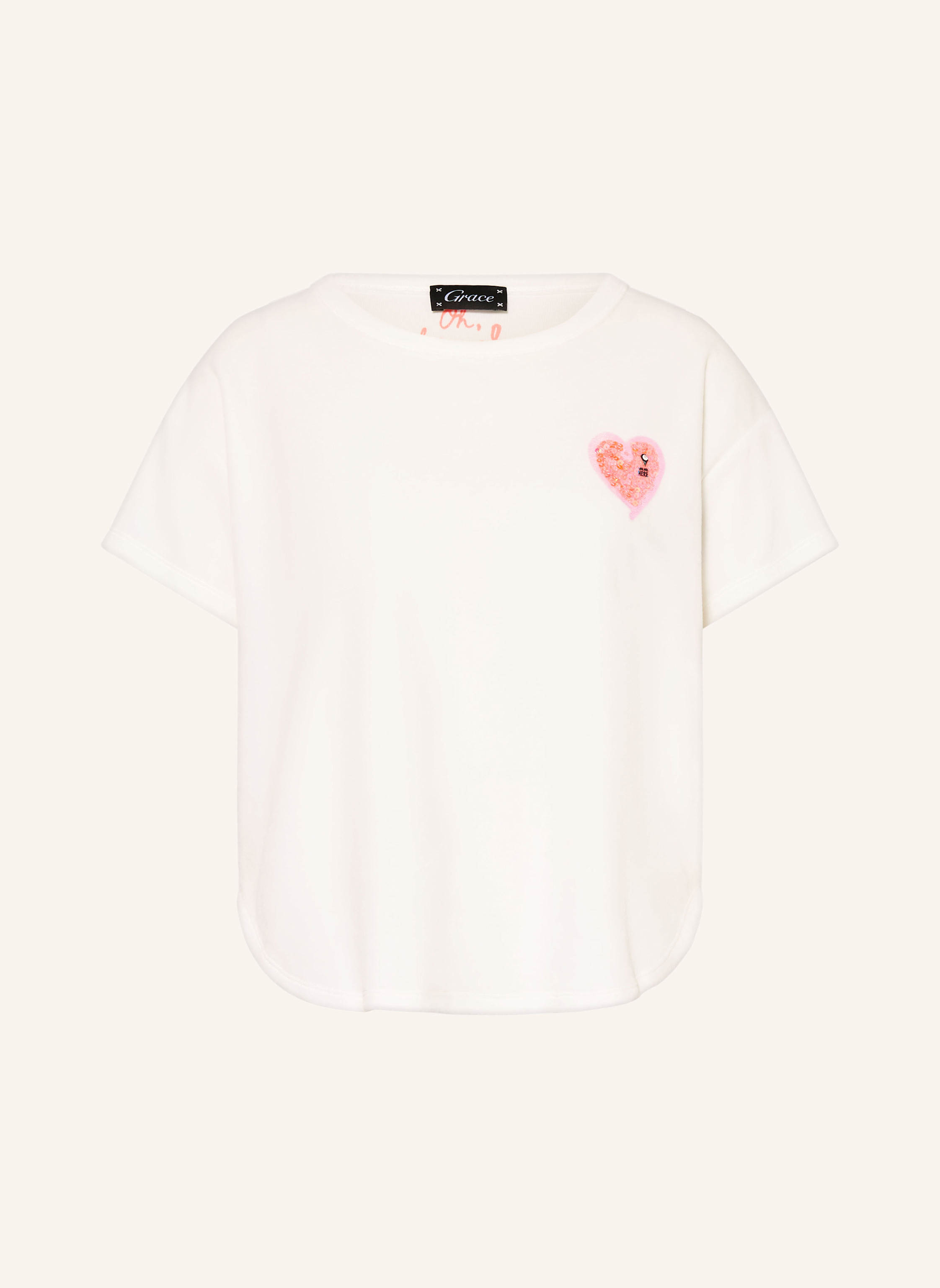Grace Nickishirt mit Pailletten
