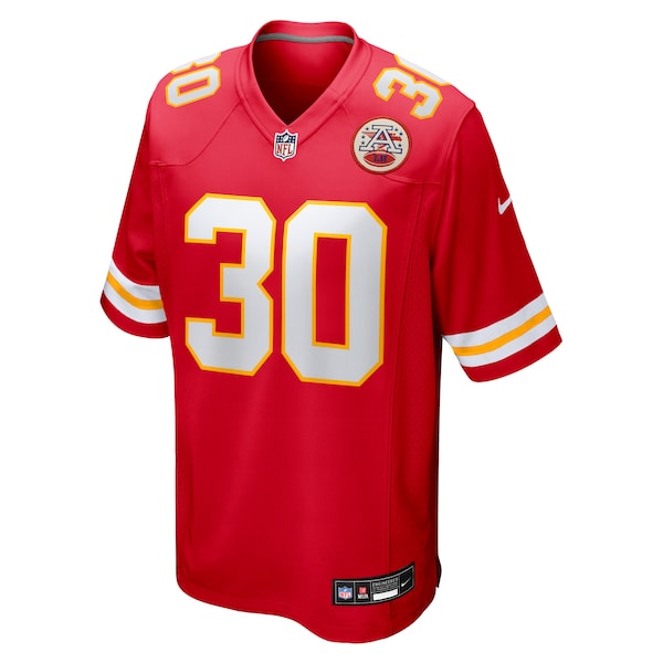 Brashard Smith Kansas City Chiefs Nike Team Game Jersey -  Red