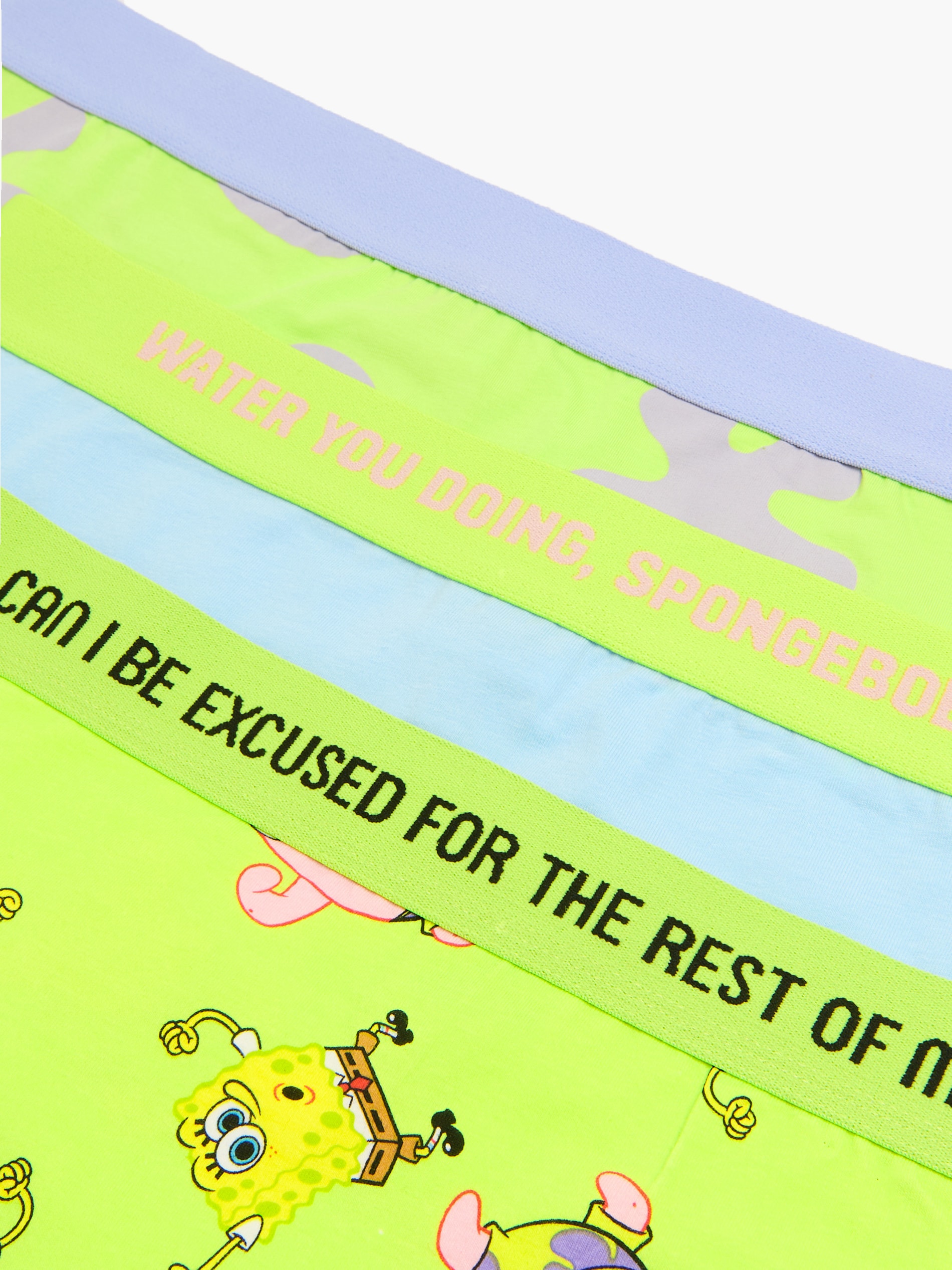 3 pack majtek bokserek ze SpongeBobem