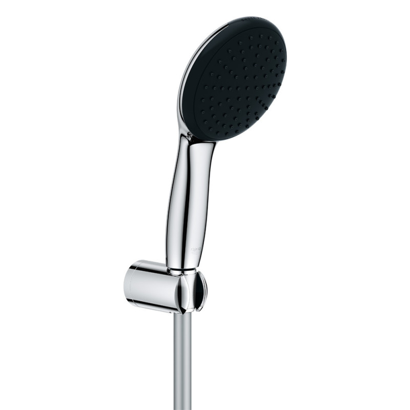 Set de douche avec support Vitalio Start 110 1 jet chrome GROHE
