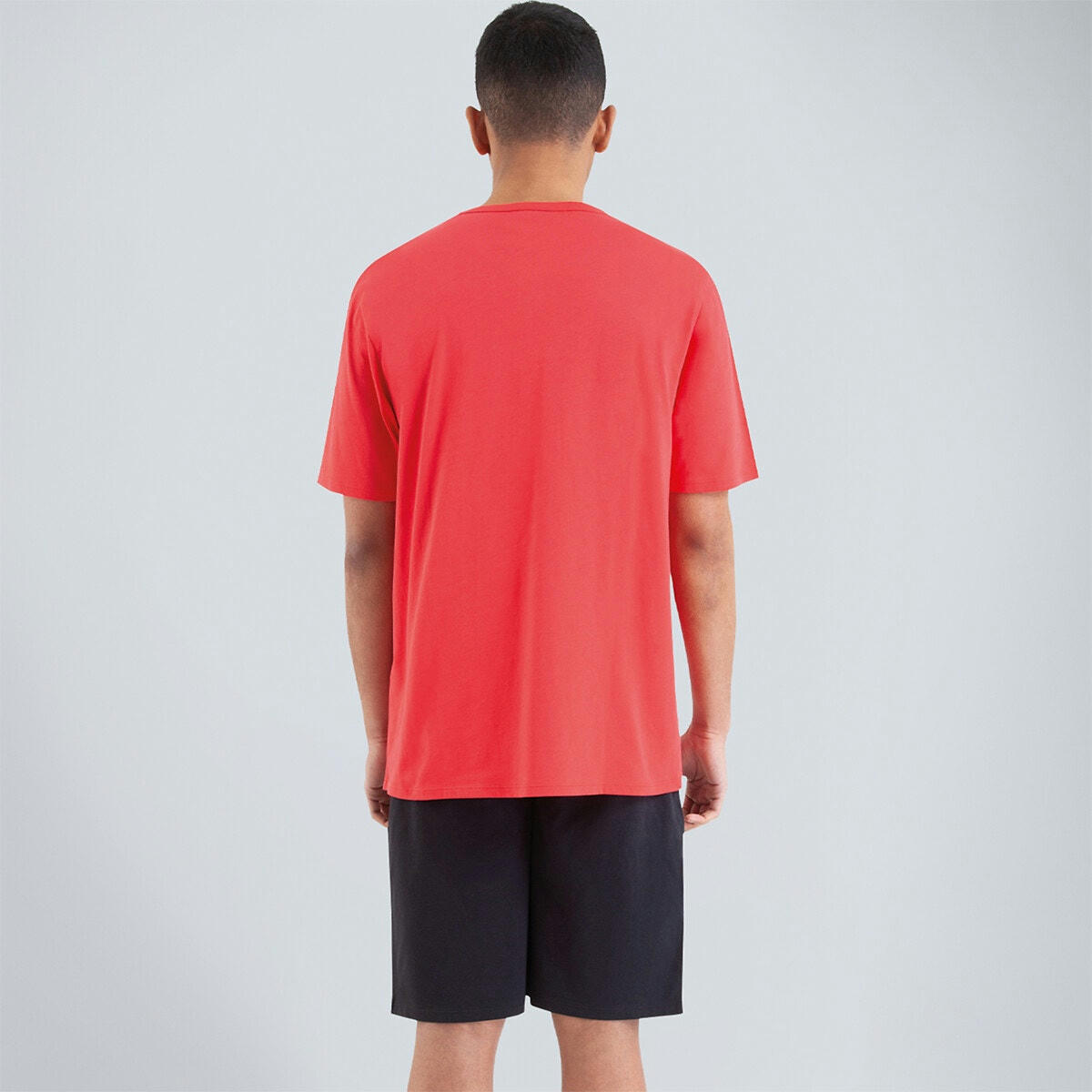 Pyjashort T-shirt col V