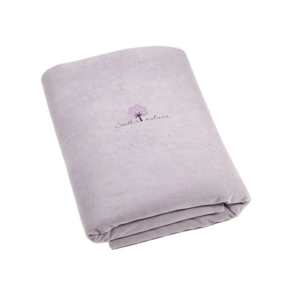 GAMME BIO UNIS - Edredon velours 100x140 cm Coton bio Iris