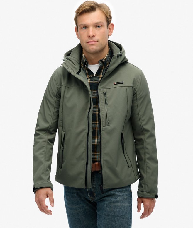 Hooded Soft Shell Trekker Jacket