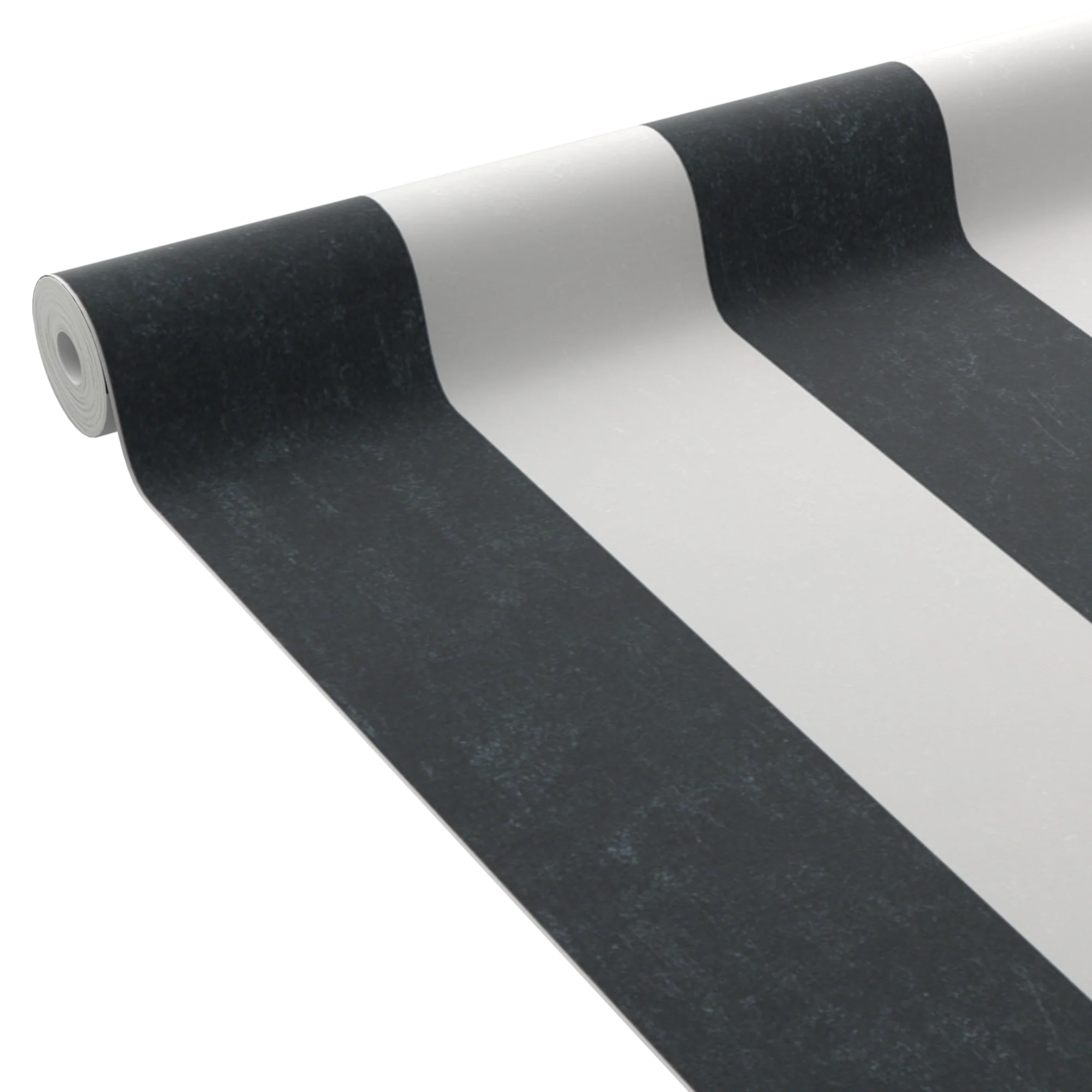 4MURS Papier peint intissé PALAZZO STRIPE noir et blanc