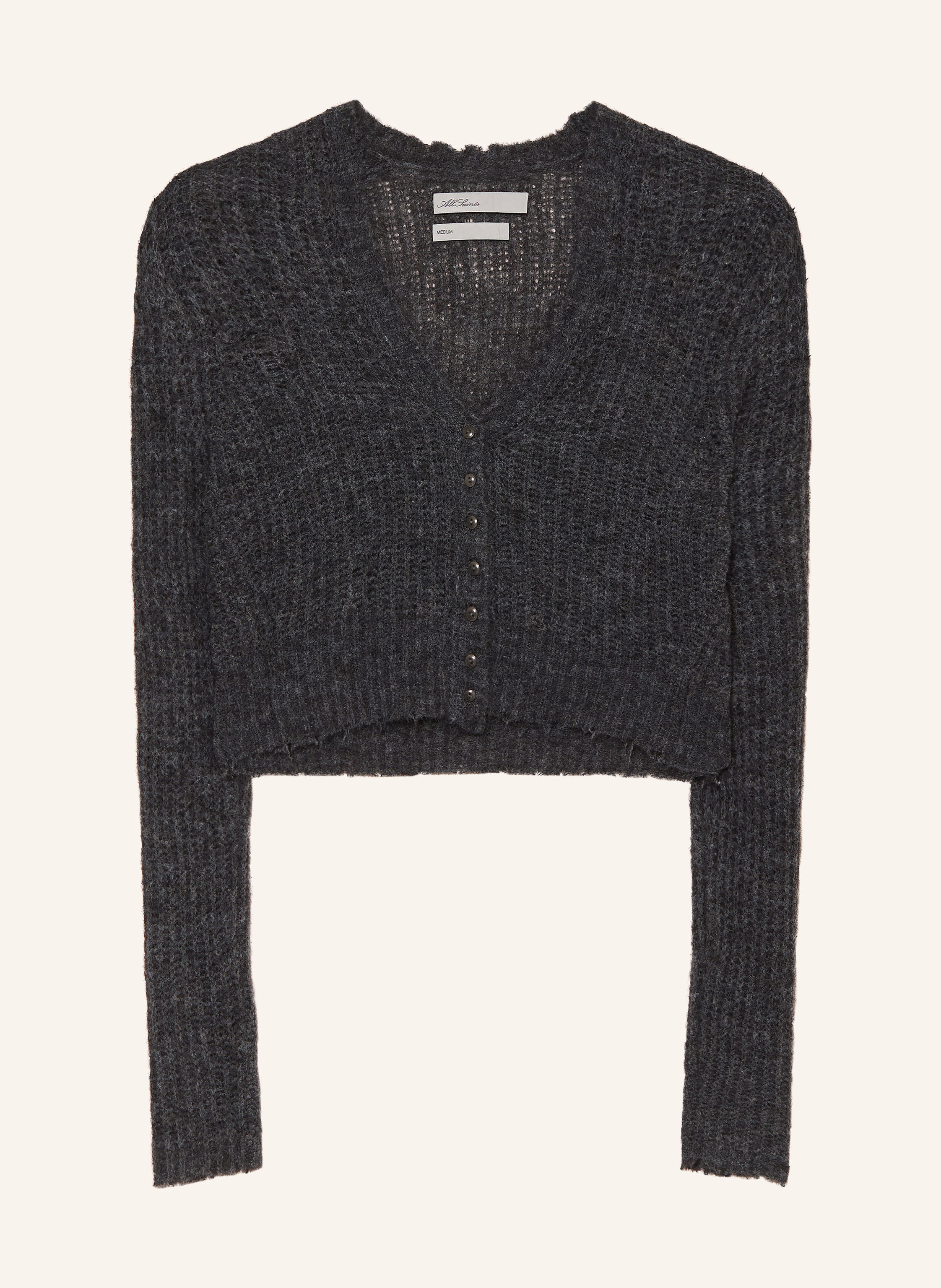 ALLSAINTS Strickjacke MABEL mit Alpaka