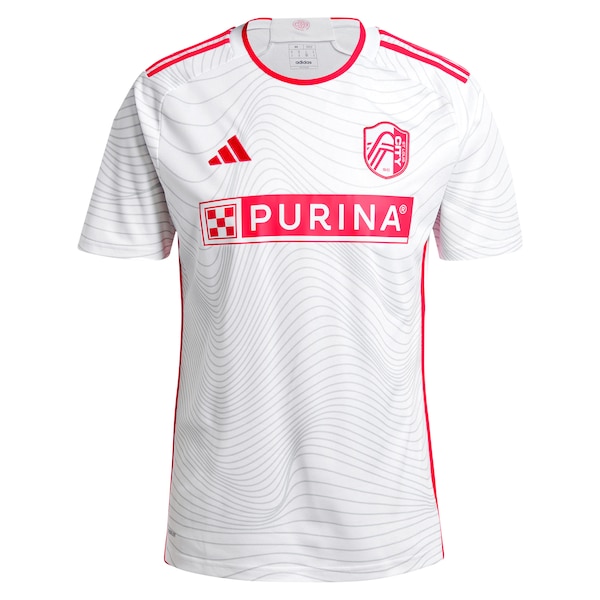 Eduard Löwen St. Louis City SC adidas 2024 The Confluence Kit Replica Player Jersey - White