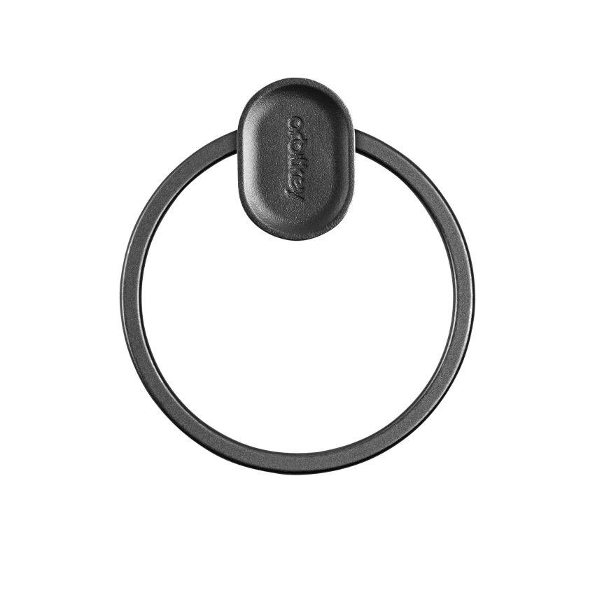 OrbitkeyZwarte stalen Orbitkey ring