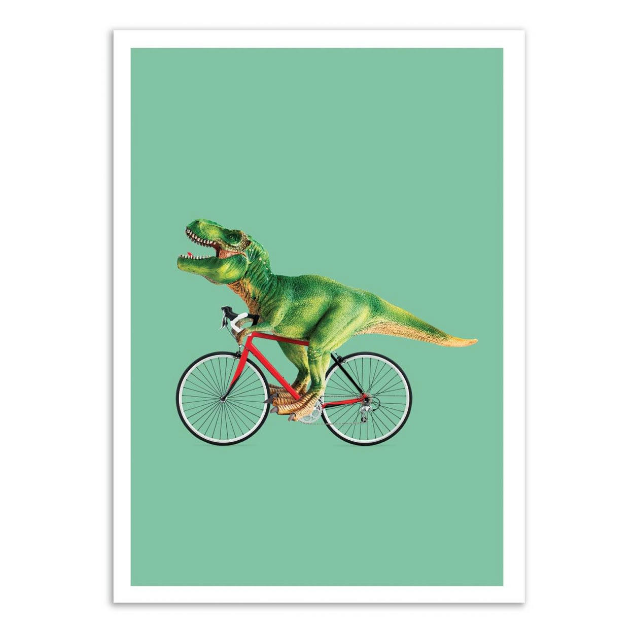 JONAS LOOSE - T-REX BIKE - Affiche d