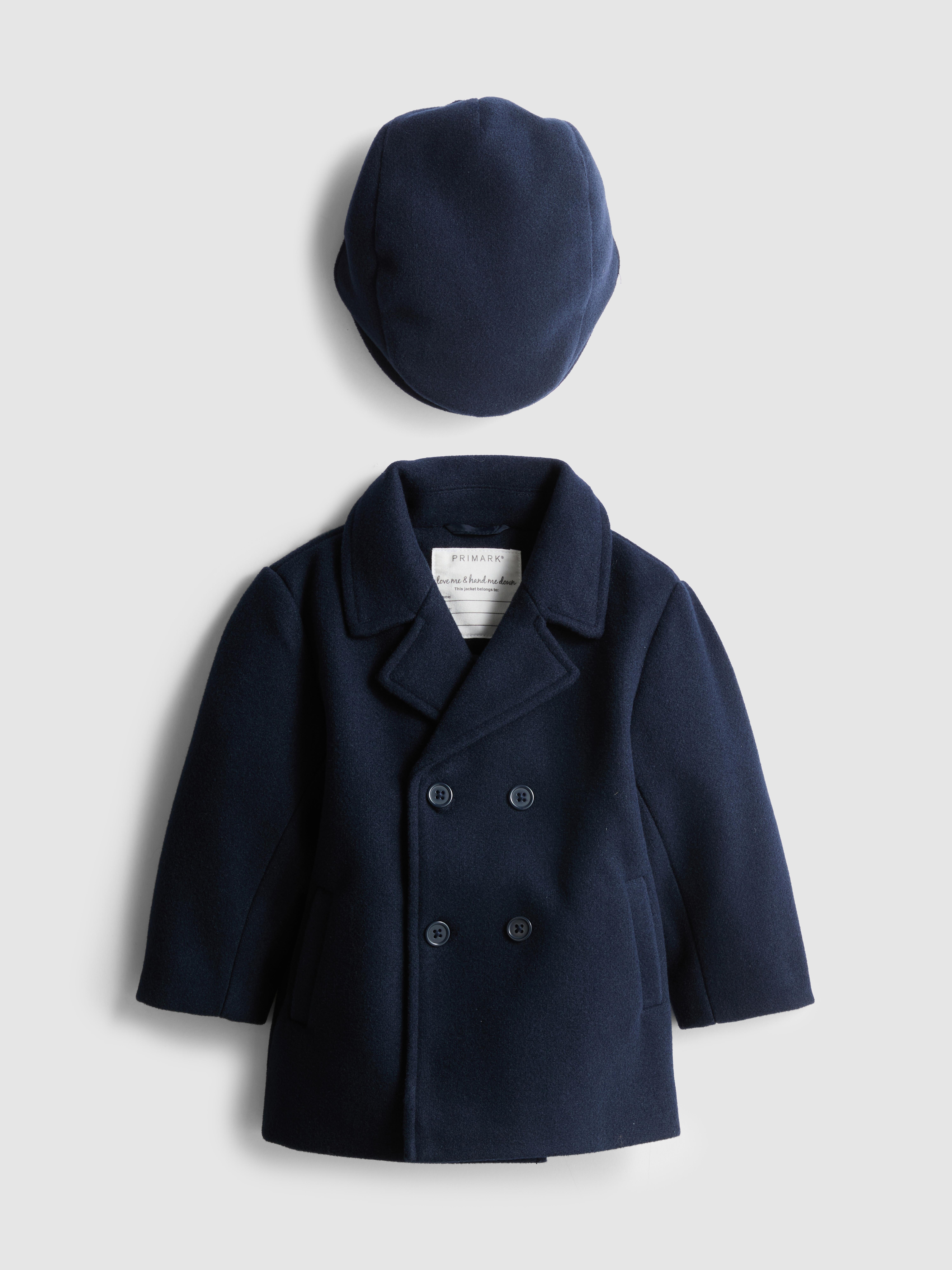 0-36mths | Formal Coat and Hat Set