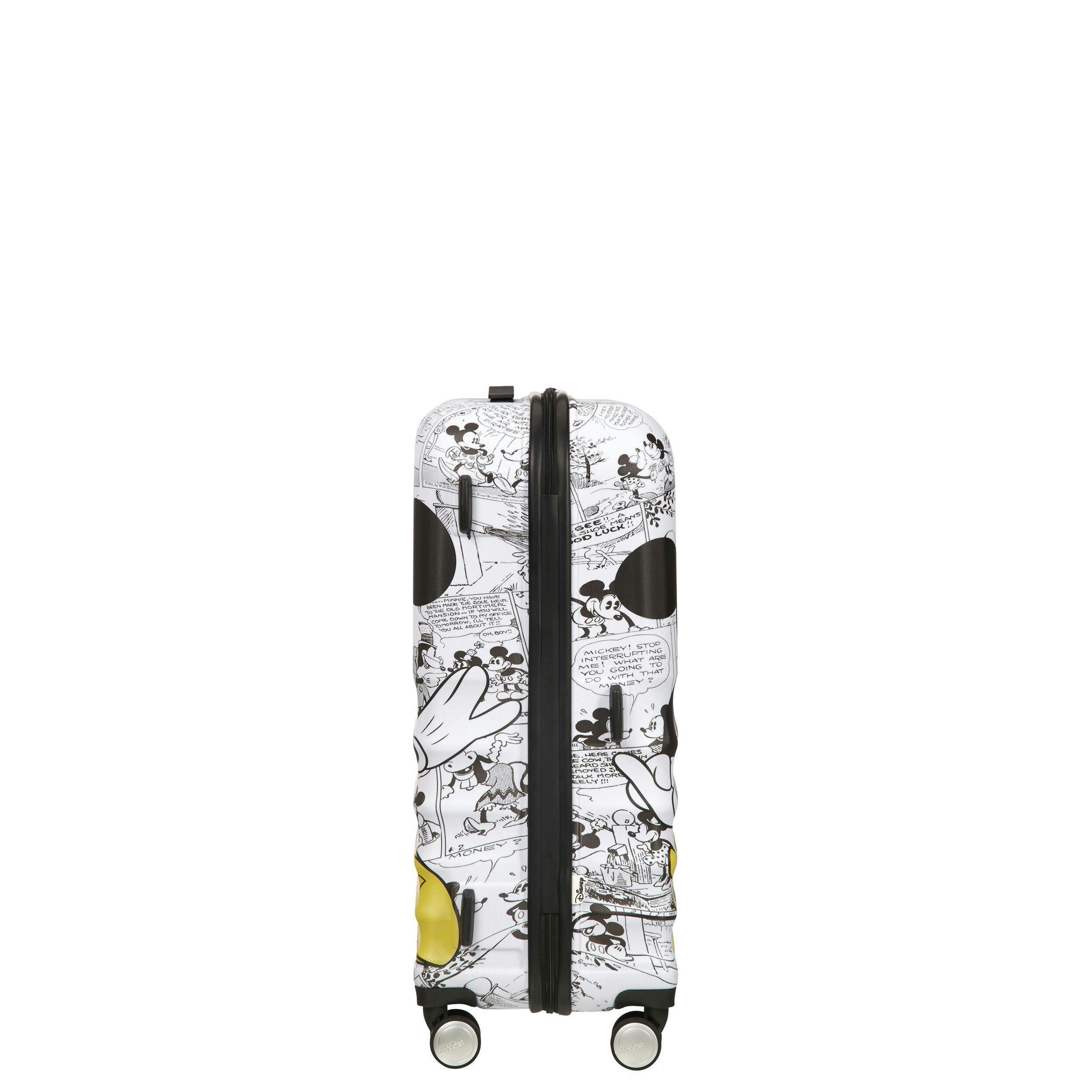 American Tourister Disney Spinner Medium Luggage, Minnie Comics White
