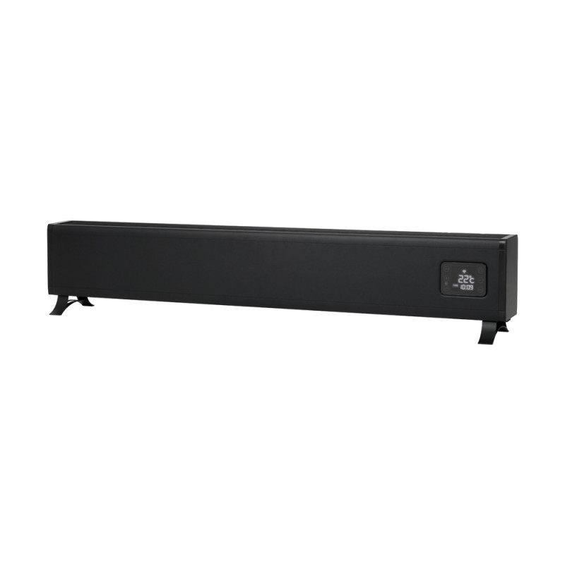Convecteur électrique Alutherm Baseboard 2000 Wi-Fi noir EUROM
